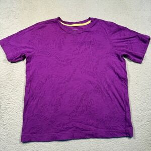 Athleta Girl x Simone Biles Purple Graphic Tee Shirt Kids Size XXL 16 Gymnastics